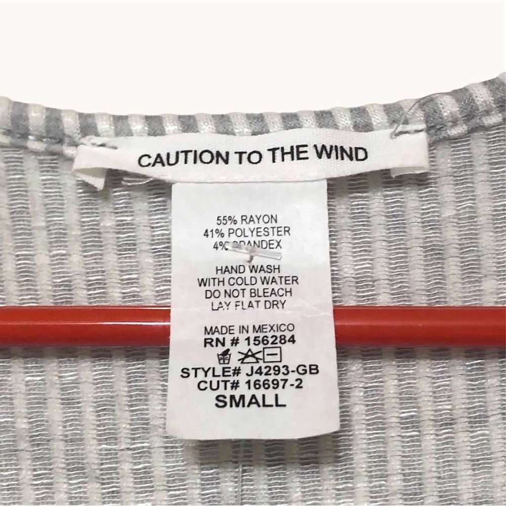 NWOT Caution to the Wind Top - Picture 6 of 8